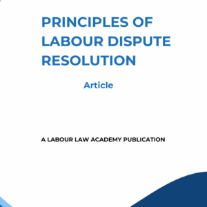 1410-Principles of labour dispute resolution