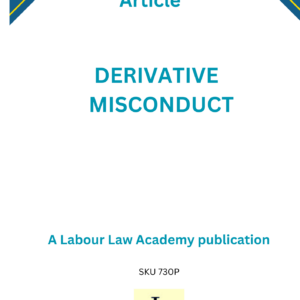730 Derivative misconduct