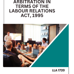 1720 Arbitration of labour disputes in terms of the LRA
