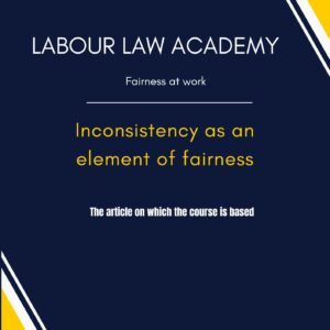 625 Inconsistency as an element of fairness