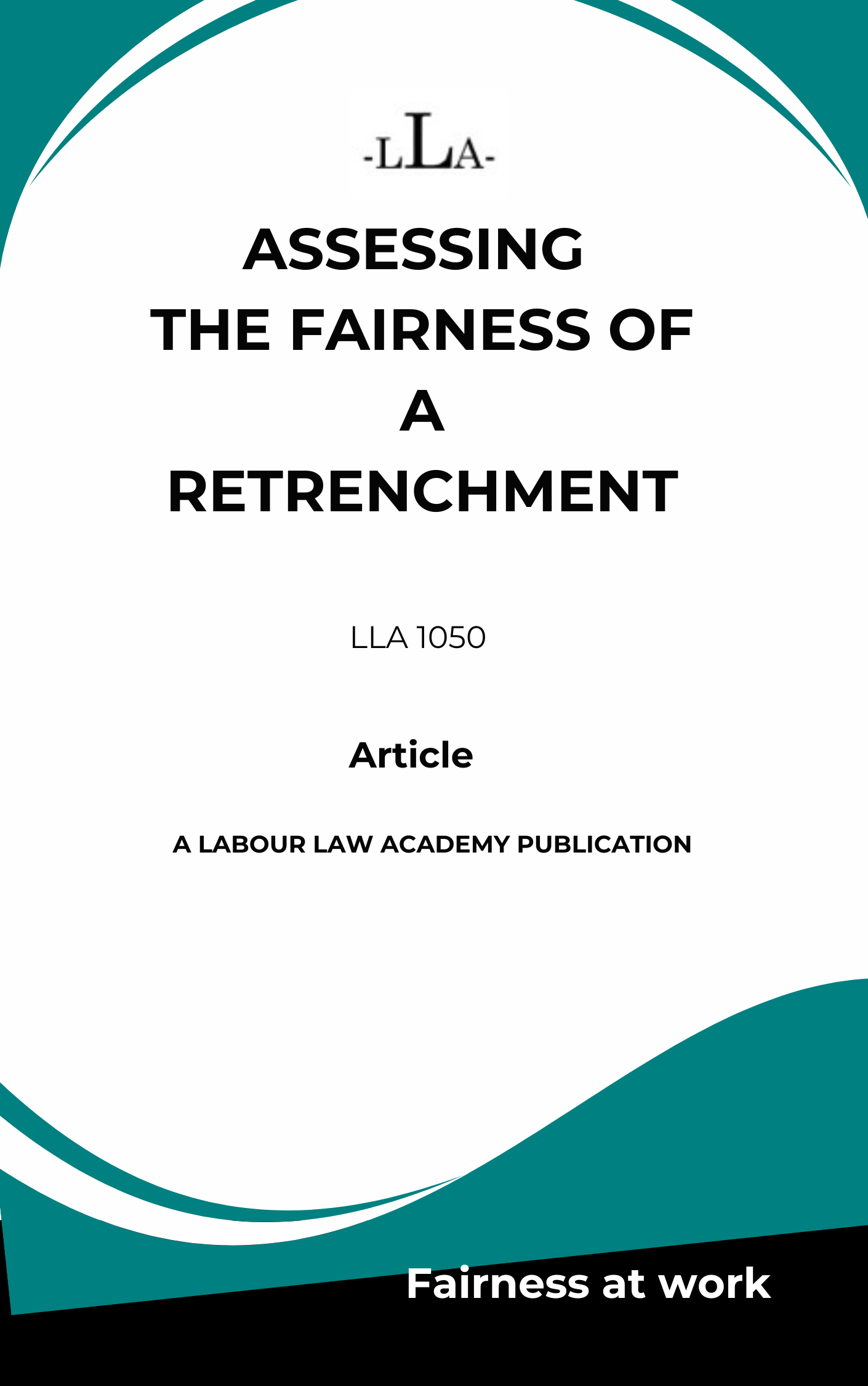 1050 Assessing retrenchment disputes